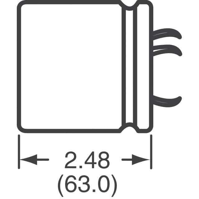 382LX123M080N062 Cornell Dubilier Electronics (CDE)  Aluminum Electrolytic Capacitors